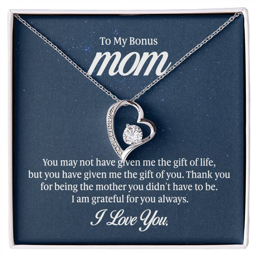 Forever Love Necklace - To My Bonus Mom