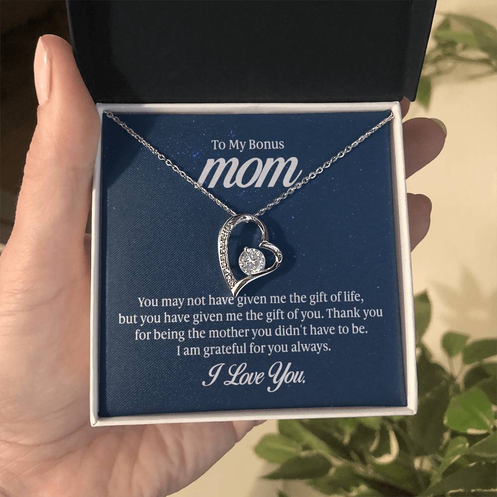 Forever Love Necklace - To My Bonus Mom