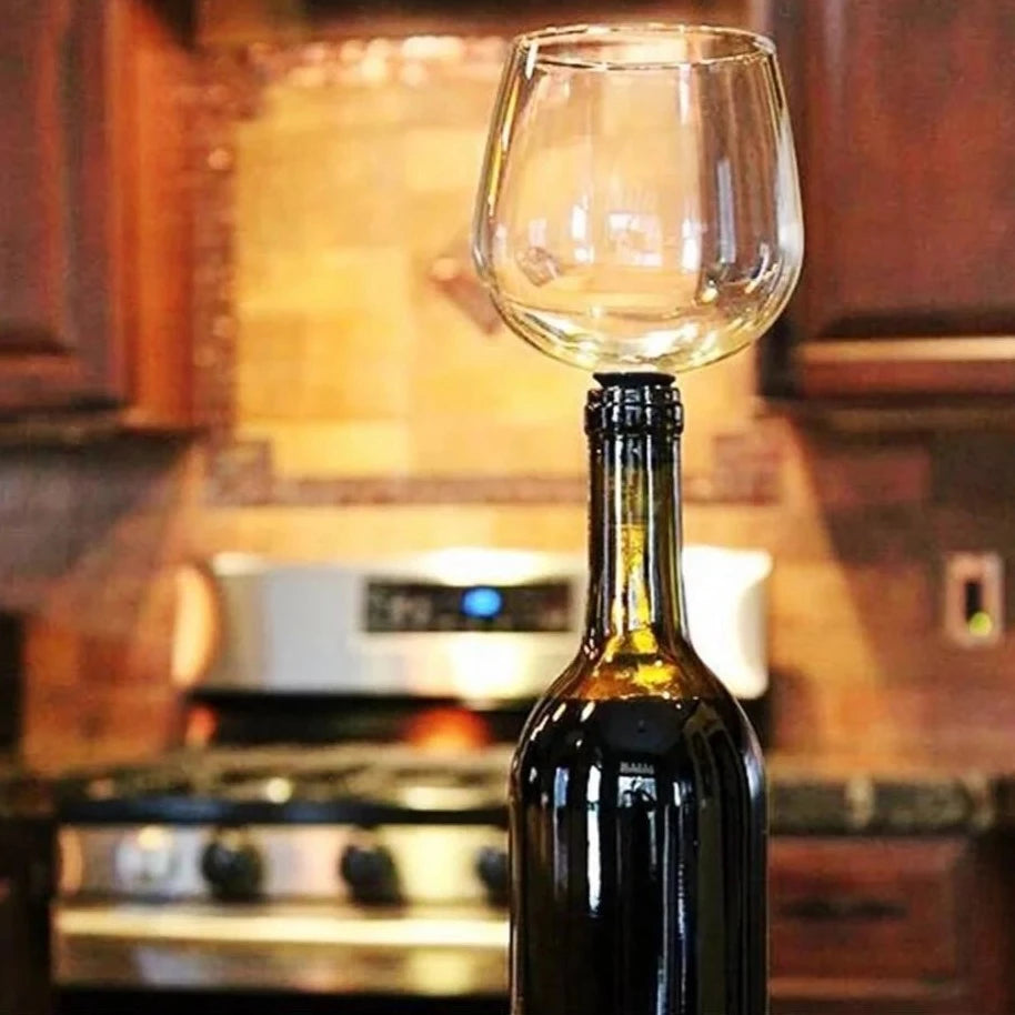 Creative Bottle Wine Glass